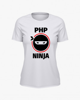 Футболка жіноча з принтом Php Ninja V75