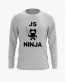 Світшот чоловічий з принтом Js Ninja V76 Світшот чоловічий з принтом Js Ninja V76