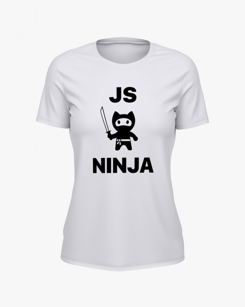 Футболка жіноча з принтом Js Ninja V76 Футболка жіноча з принтом Js Ninja V76