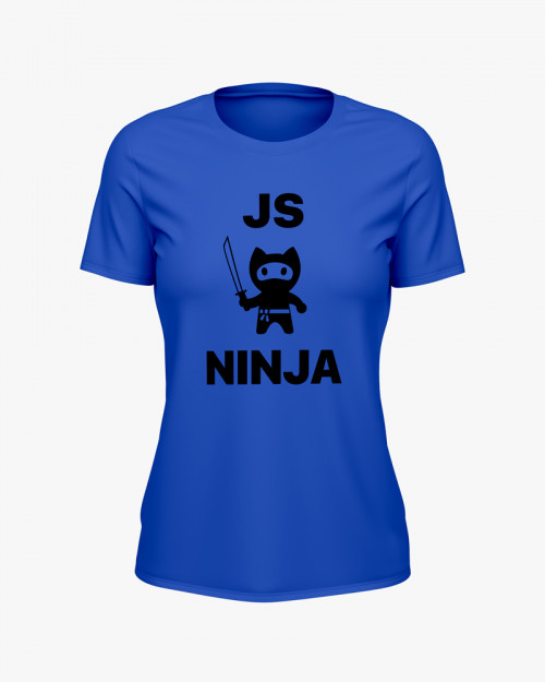 Футболка жіноча з принтом Js Ninja V76 Футболка жіноча з принтом Js Ninja V76