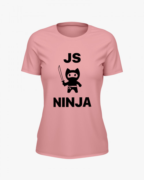 Футболка жіноча з принтом Js Ninja V76 Футболка жіноча з принтом Js Ninja V76