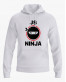 Худі чоловічий з принтом Js Ninja V77 Худі чоловічий з принтом Js Ninja V77