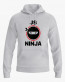 Худі жіночий з принтом Js Ninja V77 Худі жіночий з принтом Js Ninja V77