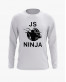 Світшот чоловічий з принтом Js Ninja V78 Світшот чоловічий з принтом Js Ninja V78