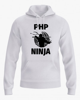 Худі чоловічий з принтом Php Ninja V79