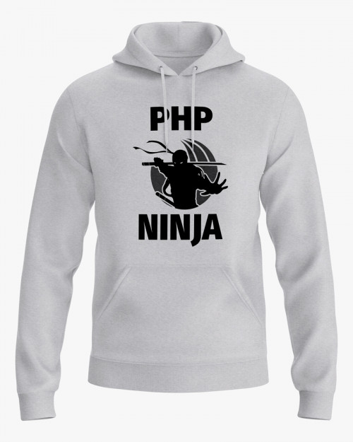 Худі жіночий з принтом Php Ninja V79 Худі жіночий з принтом Php Ninja V79
