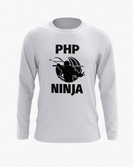 Світшот чоловічий з принтом Php Ninja V79