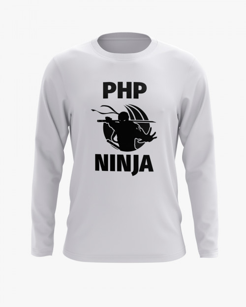 Світшот жіночий з принтом Php Ninja V79 Світшот жіночий з принтом Php Ninja V79