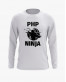 Світшот жіночий з принтом Php Ninja V79 Світшот жіночий з принтом Php Ninja V79