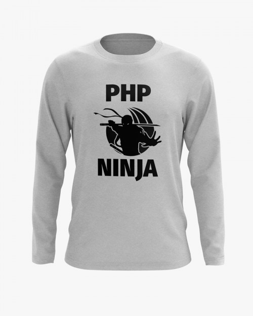 Світшот жіночий з принтом Php Ninja V79 Світшот жіночий з принтом Php Ninja V79