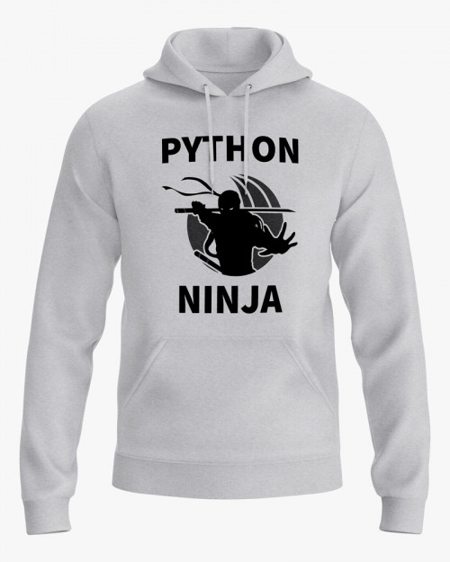 Худі чоловічий з принтом Python Ninja V80 Худі чоловічий з принтом Python Ninja V80