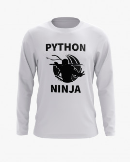 Світшот чоловічий з принтом Python Ninja V80