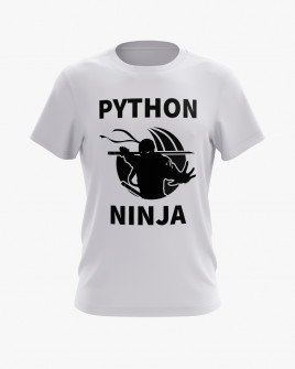 Футболка чоловіча з принтом Python Ninja V80