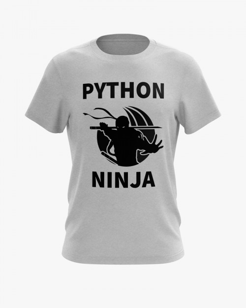 Футболка чоловіча з принтом Python Ninja V80 Футболка чоловіча з принтом Python Ninja V80