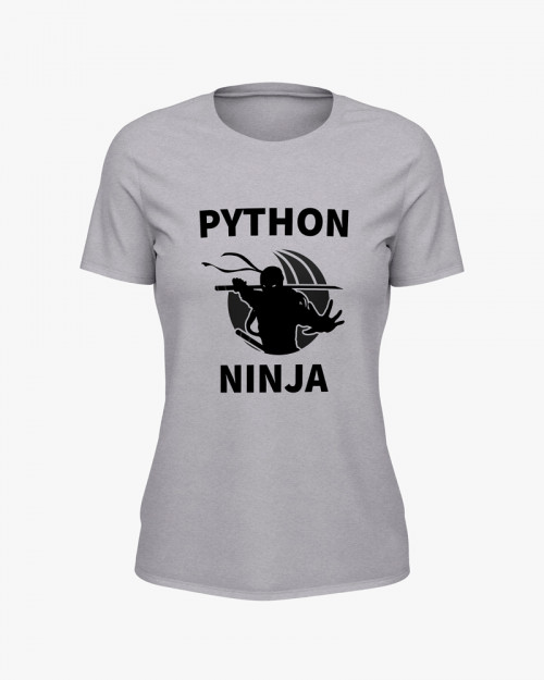 Футболка жіноча з принтом Python Ninja V80 Футболка жіноча з принтом Python Ninja V80