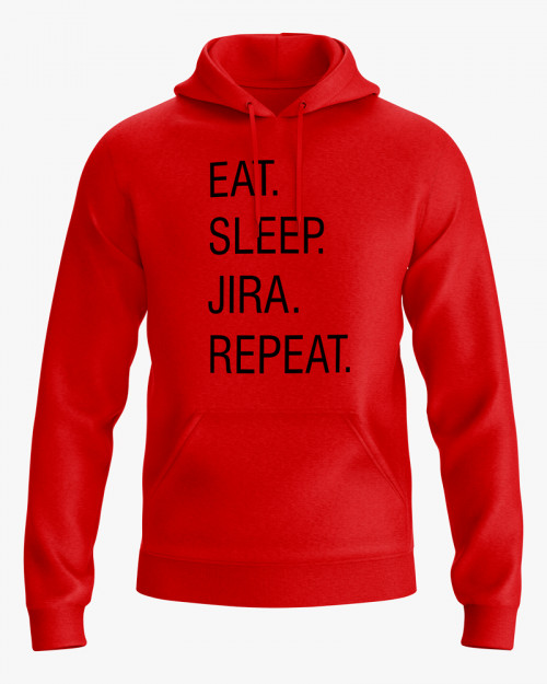 Худі жіночий з написом Eat. Sleep. Jira. Repeat. Худі жіночий з написом Eat. Sleep. Jira. Repeat.