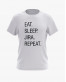 Футболка чоловіча з написом Eat. Sleep. Jira. Repeat. Футболка чоловіча з написом Eat. Sleep. Jira. Repeat.