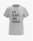 Футболка чоловіча з написом Eat. Sleep. Jira. Repeat. Футболка чоловіча з написом Eat. Sleep. Jira. Repeat.
