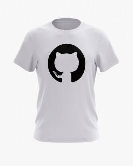 Футболка чоловіча з принтом GitHub
