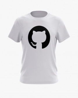 Футболка чоловіча з принтом GitHub