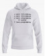 Худі жіночий з написом I hate / love programming Худі жіночий з написом I hate / love programming