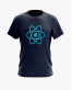 Футболка чоловіча з принтом React JS Футболка чоловіча з принтом React JS