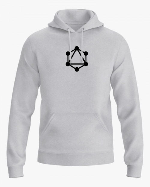 Худі жіночий з принтом GraphQL Худі жіночий з принтом GraphQL