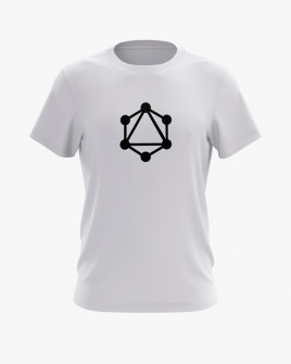 Футболка чоловіча з принтом GraphQL