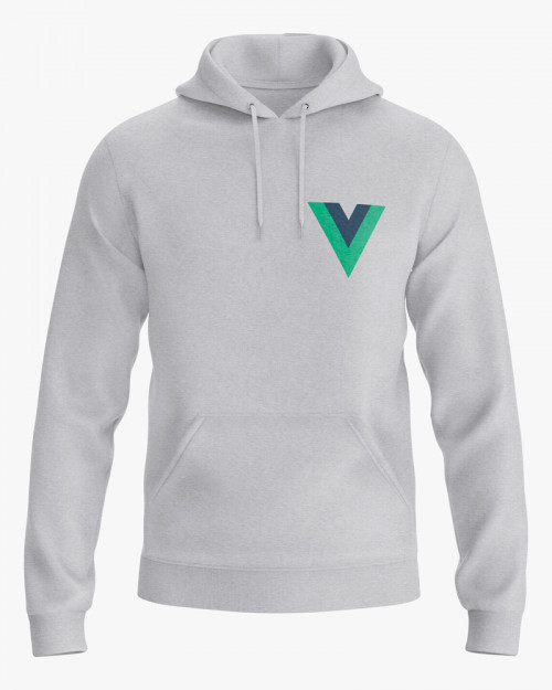 Худі чоловічий з принтом VueJS Худі чоловічий з принтом VueJS