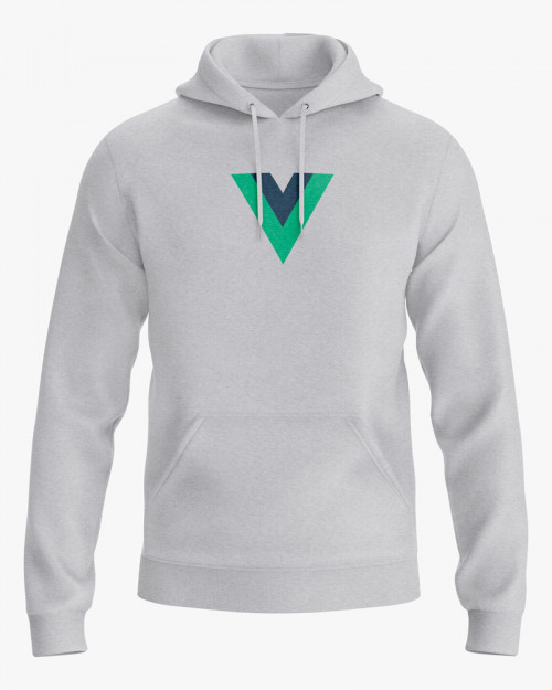 Худі жіночий з принтом VueJS Худі жіночий з принтом VueJS