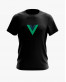 Футболка чоловіча з принтом VueJS Футболка чоловіча з принтом VueJS