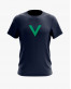 Футболка чоловіча з принтом VueJS Футболка чоловіча з принтом VueJS