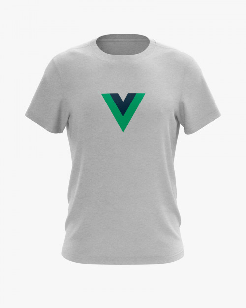 Футболка чоловіча з принтом VueJS Футболка чоловіча з принтом VueJS