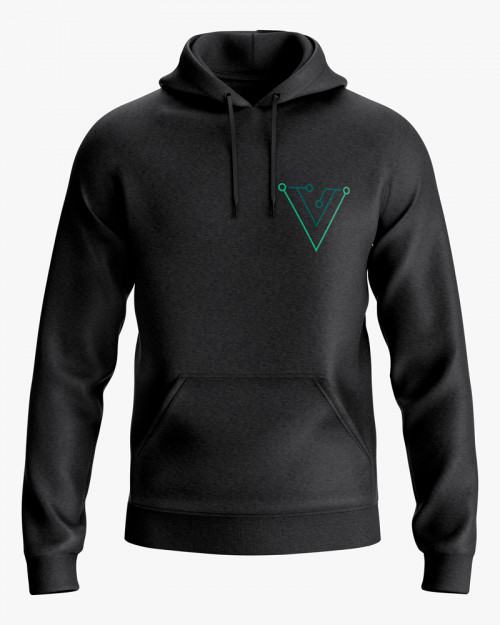 Худі чоловічий з принтом VueJS V97 Худі чоловічий з принтом VueJS V97