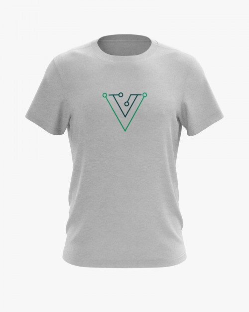 Футболка чоловіча з принтом VueJS V97 Футболка чоловіча з принтом VueJS V97