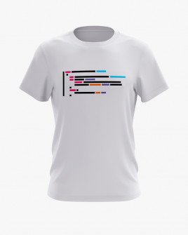 Футболка чоловіча з принтом Code V98