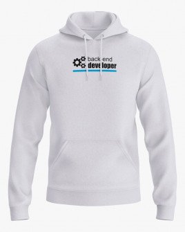 Худі жіночий з принтом Backend developer