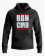 Худі чоловічий з принтом Run CMD Худі чоловічий з принтом Run CMD
