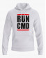 Худі жіночий з принтом Run CMD Худі жіночий з принтом Run CMD