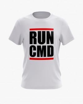 Футболка чоловіча з принтом Run CMD