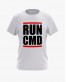 Футболка чоловіча з принтом Run CMD Футболка чоловіча з принтом Run CMD