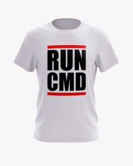 Футболка чоловіча з принтом Run CMD