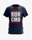 Футболка чоловіча з принтом Run CMD Футболка чоловіча з принтом Run CMD