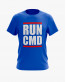 Футболка чоловіча з принтом Run CMD Футболка чоловіча з принтом Run CMD