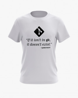 Футболка чоловіча з принтом Git first rule