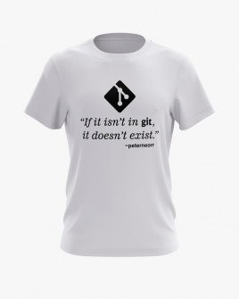 Футболка чоловіча з принтом Git first rule