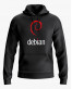 Худі чоловічий з принтом Debian logo Худі чоловічий з принтом Debian logo