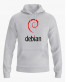 Худі чоловічий з принтом Debian logo Худі чоловічий з принтом Debian logo