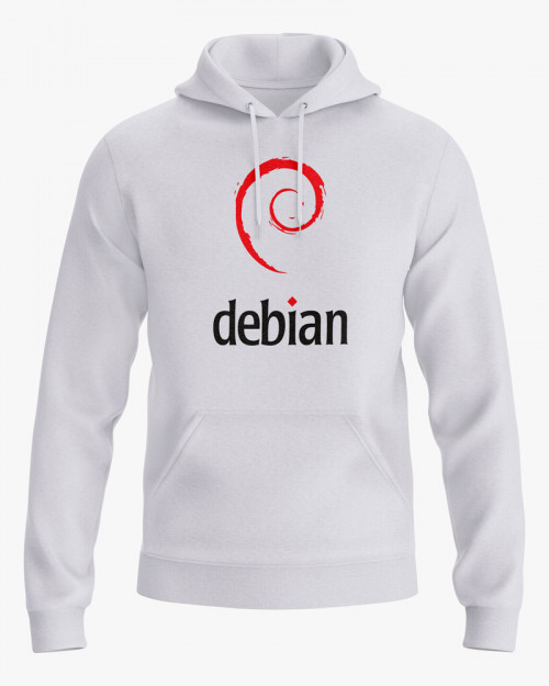 Худі жіночий з принтом Debian logo Худі жіночий з принтом Debian logo