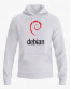 Худі жіночий з принтом Debian logo Худі жіночий з принтом Debian logo